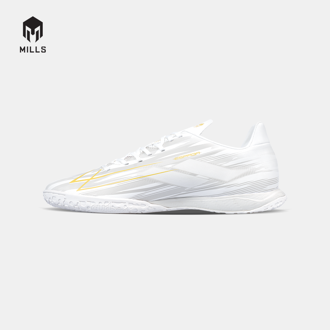 MILLS SEPATU FUTSAL ESPADA IN WHITE/GOLD 9403608