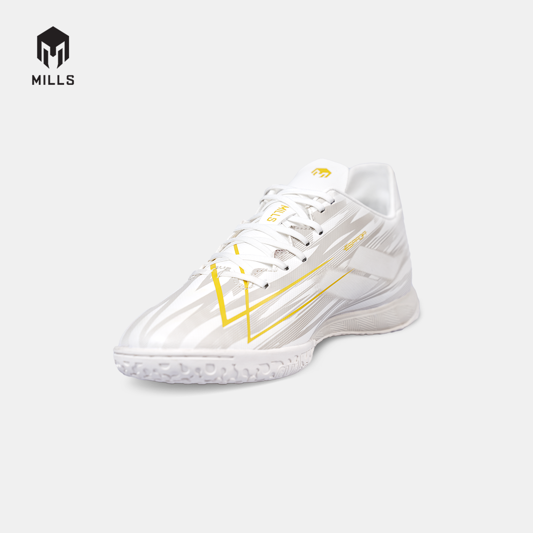 MILLS SEPATU FUTSAL ESPADA IN WHITE/GOLD 9403608
