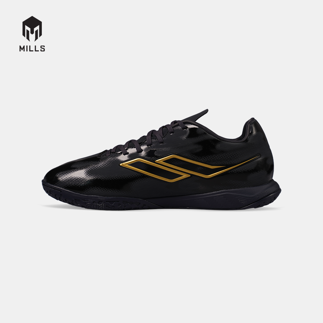 MILLS SEPATU FUTSAL EVOS 2.0 IN BLACK/GOLD 9409705