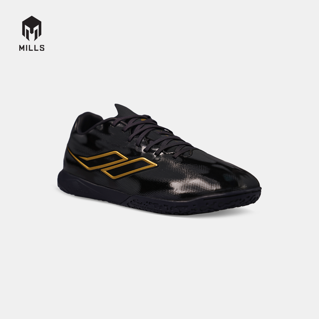 MILLS SEPATU FUTSAL EVOS 2.0 IN BLACK/GOLD 9409705