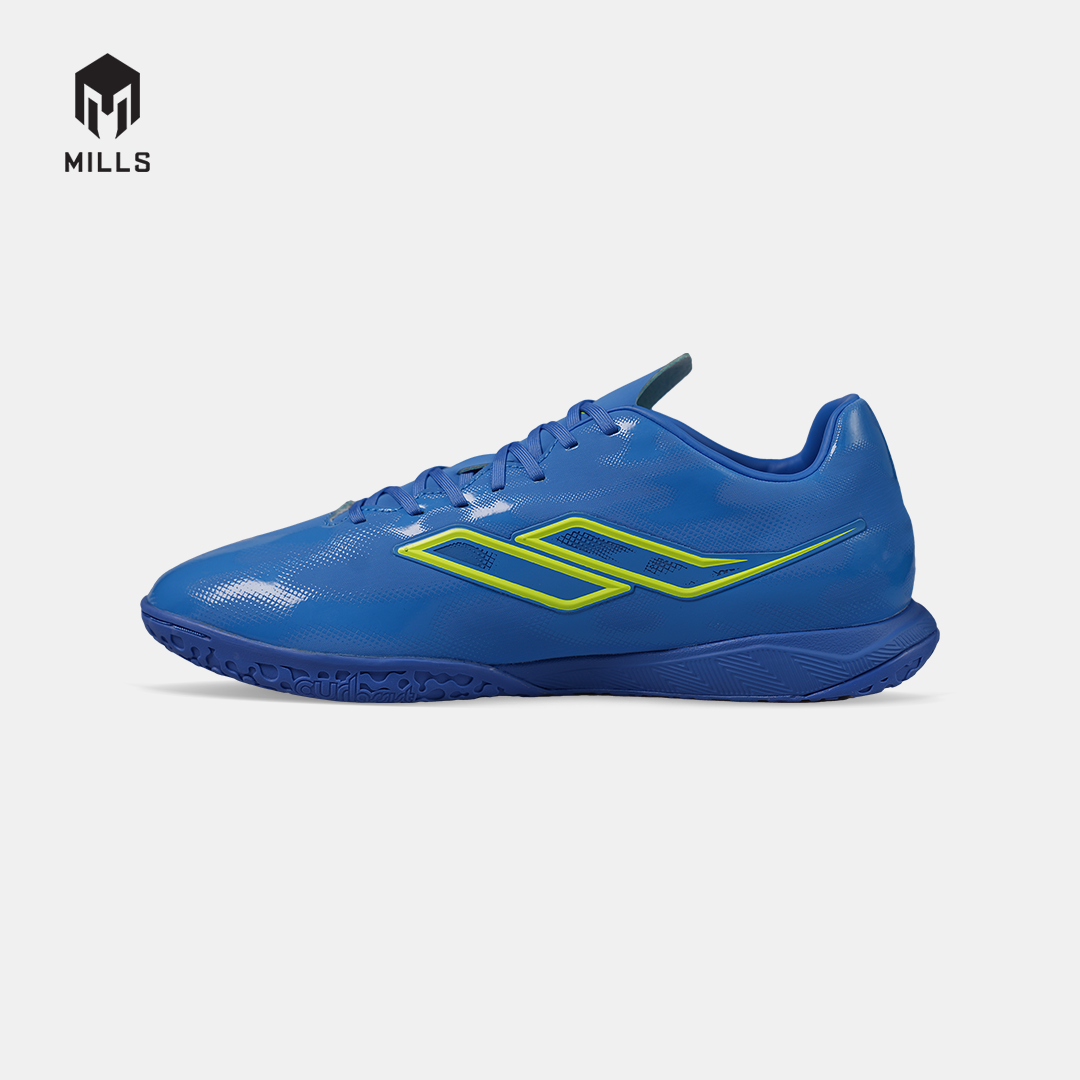 MILLS SEPATU FUTSAL EVOS 2.0 IN COBALT BLUE/ACID GREEN 9409703