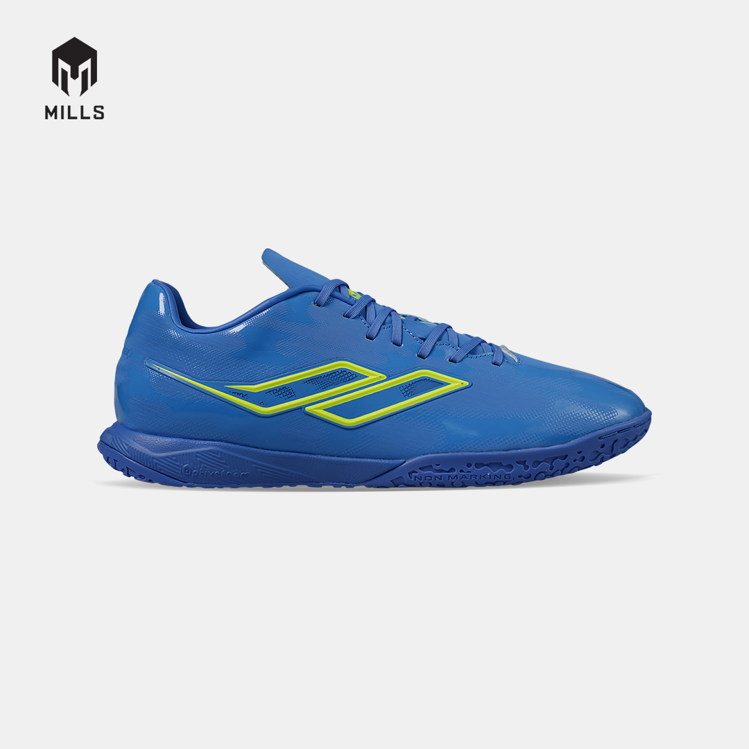 MILLS SEPATU FUTSAL EVOS 2.0 IN COBALT BLUE/ACID GREEN 9409703