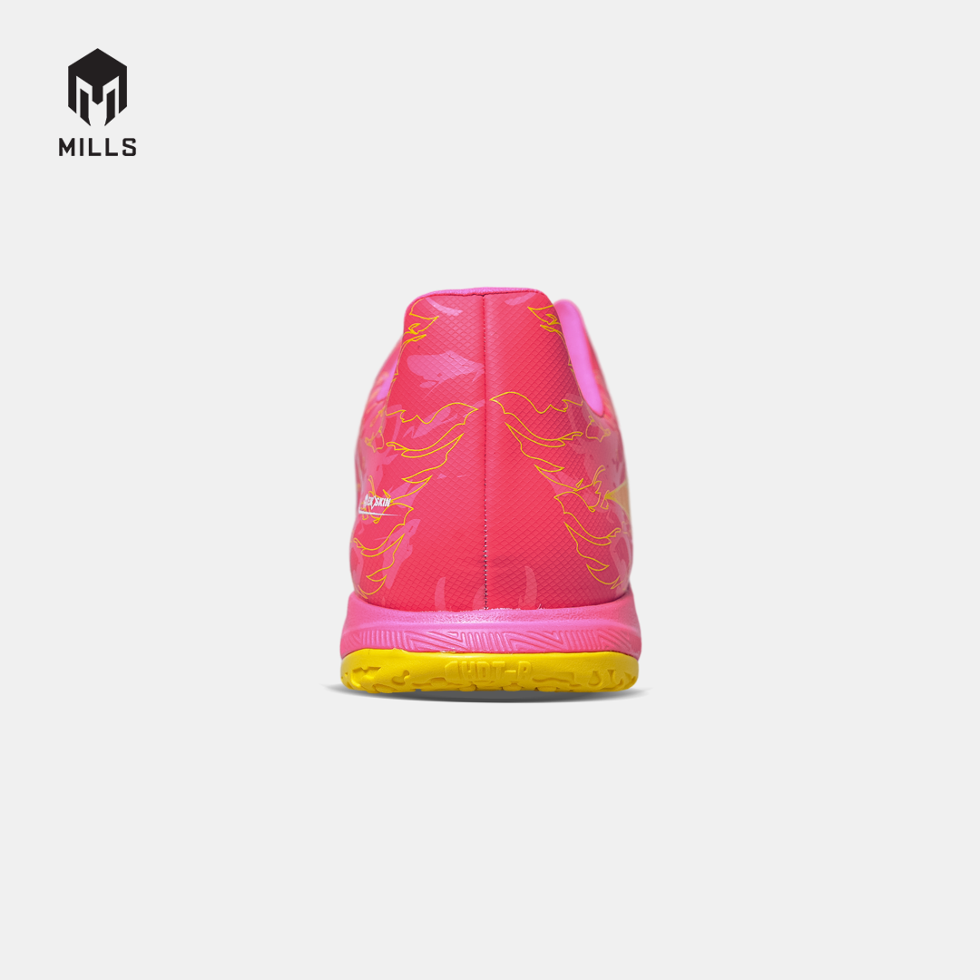 MILLS Sepatu Futsal Flame 2.0 IN Neon Pink / Yellow Mustrad 9403906