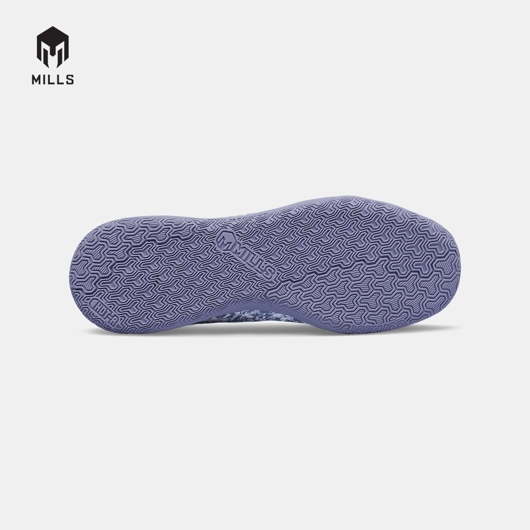 MILLS SEPATU FUTSAL GLADION IN JR GREY/WHITE 9804207