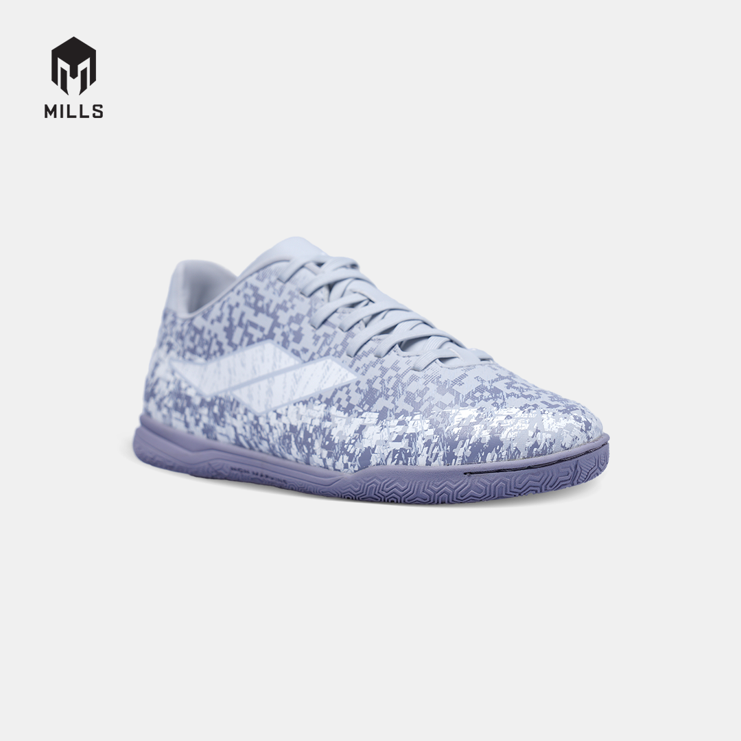 MILLS SEPATU FUTSAL GLADION IN JR GREY/WHITE 9804207