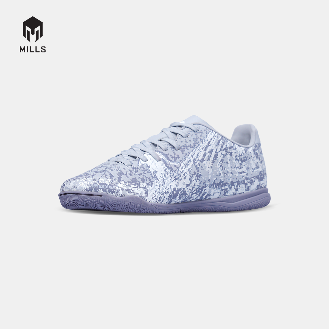 MILLS SEPATU FUTSAL GLADION IN JR GREY/WHITE 9804207
