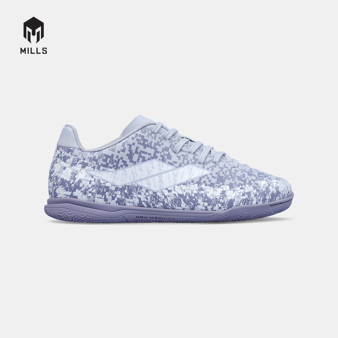 MILLS SEPATU FUTSAL GLADION IN JR GREY/WHITE 9804207