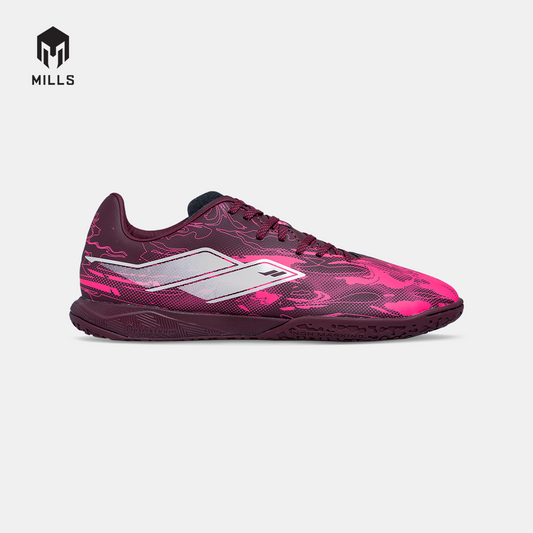 MILLS SEPATU FUTSAL NOUVA IN BURGUNDY/HOT.PINK 9408803