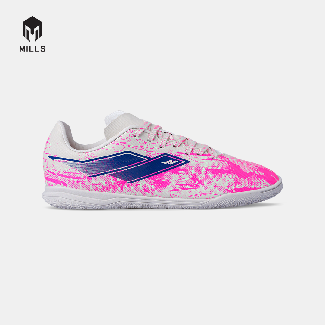 MILLS SEPATU FUTSAL NOUVA IN JR OFF.WHITE/ELECTRIC.PINK 9808802