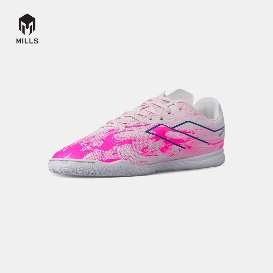 MILLS SEPATU FUTSAL NOUVA IN JR OFF.WHITE/ELECTRIC.PINK 9808802