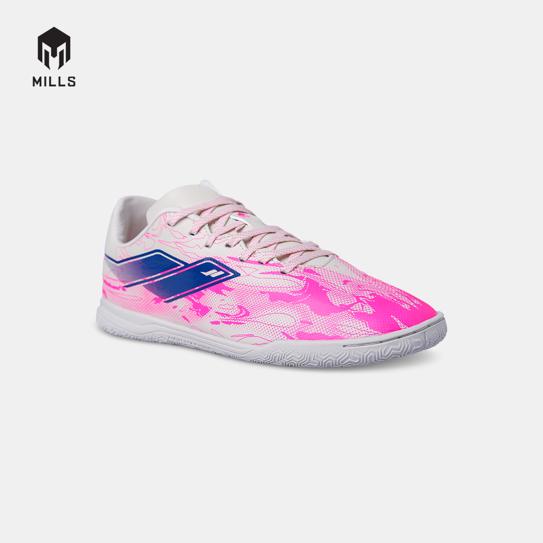 MILLS SEPATU FUTSAL NOUVA IN JR OFF.WHITE/ELECTRIC.PINK 9808802