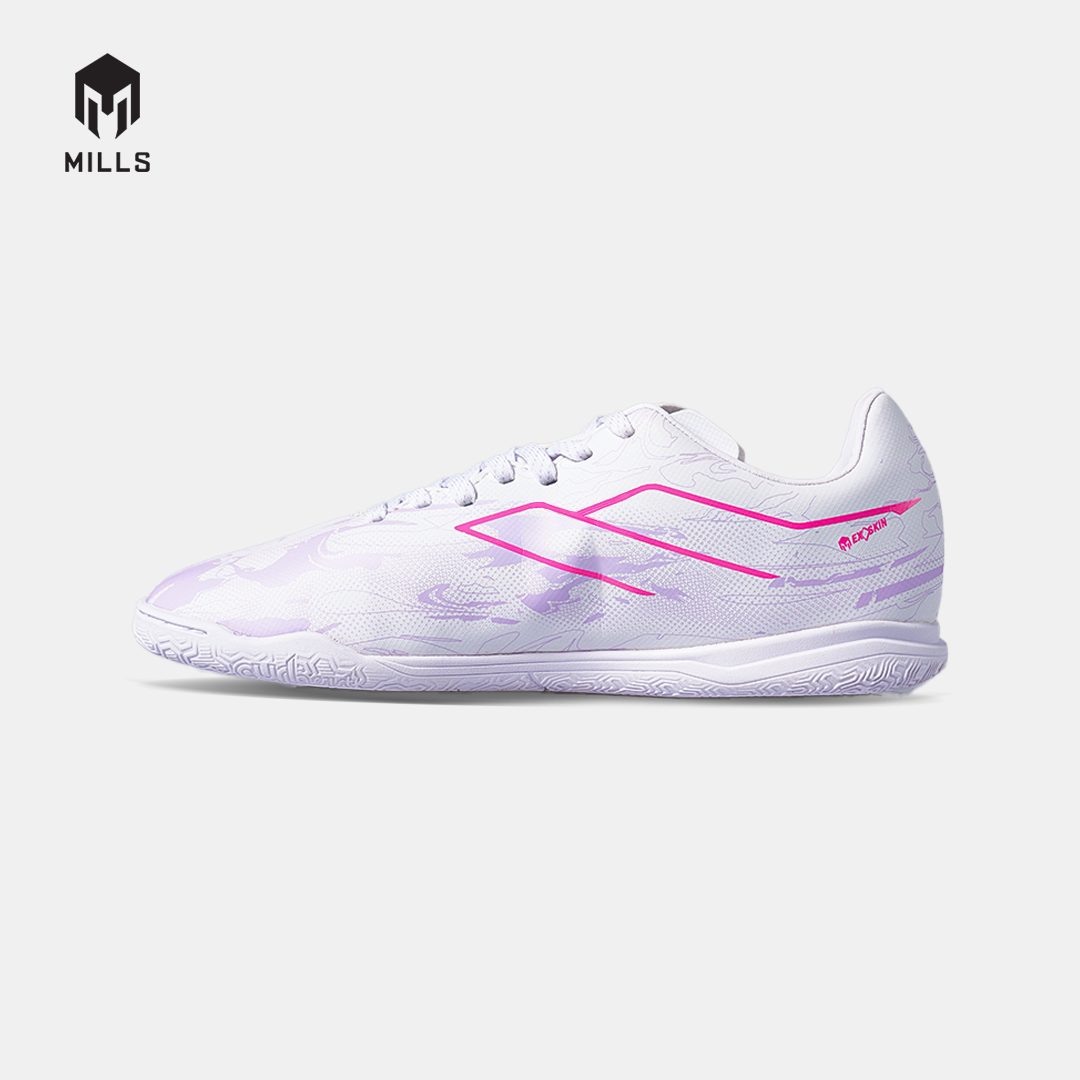 MILLS SEPATU FUTSAL NOUVA IN JR WHITE/LAVENDER 9808804