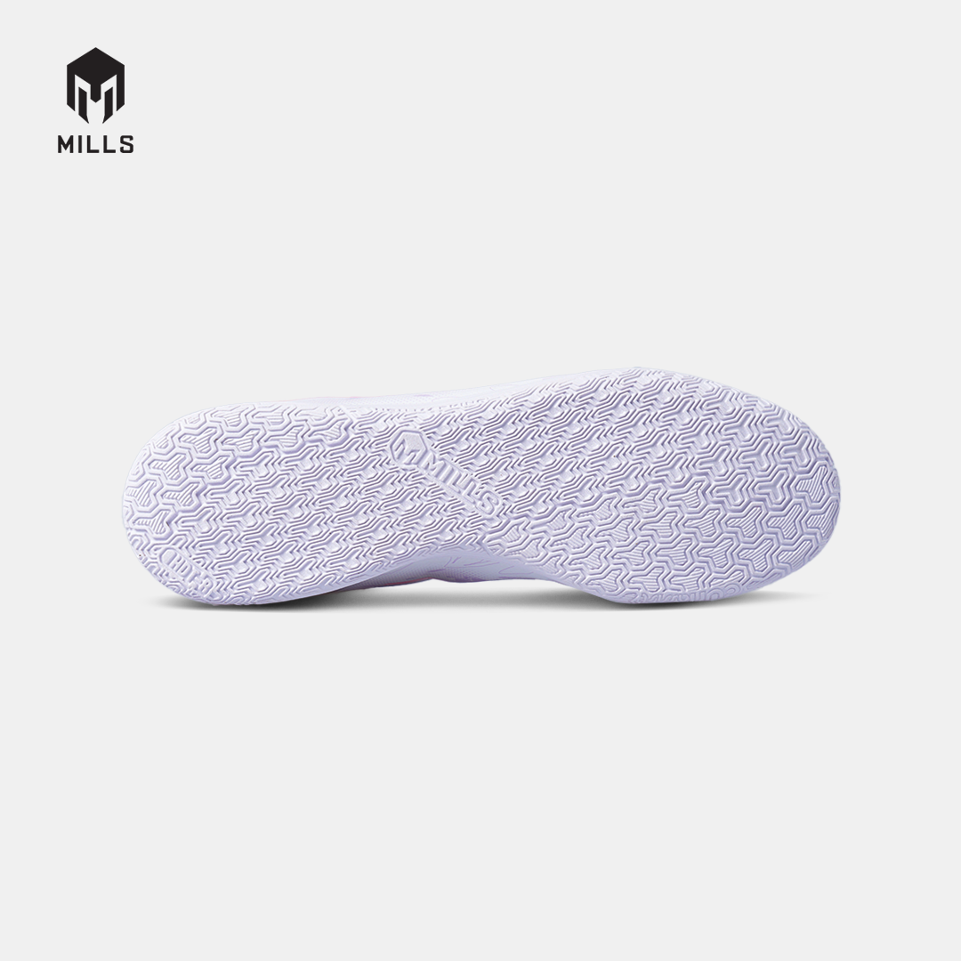 MILLS SEPATU FUTSAL NOUVA IN JR WHITE/LAVENDER 9808804