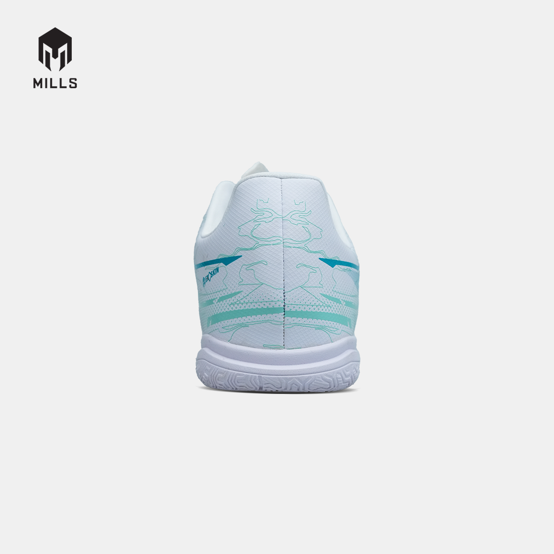 MILLS SEPATU FUTSAL NOUVA IN JR WHITE/MISTY.TEAL 9808801