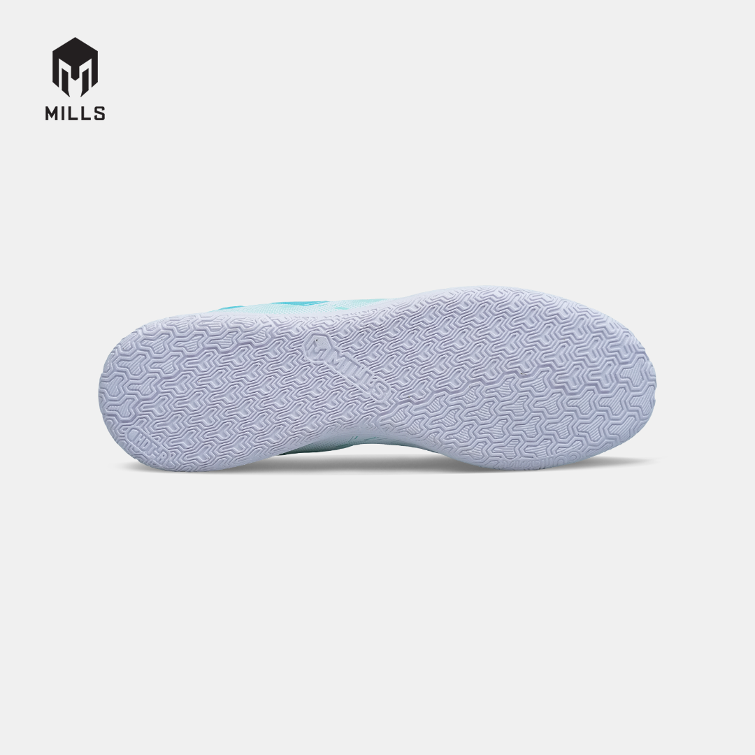 MILLS SEPATU FUTSAL NOUVA IN JR WHITE/MISTY.TEAL 9808801