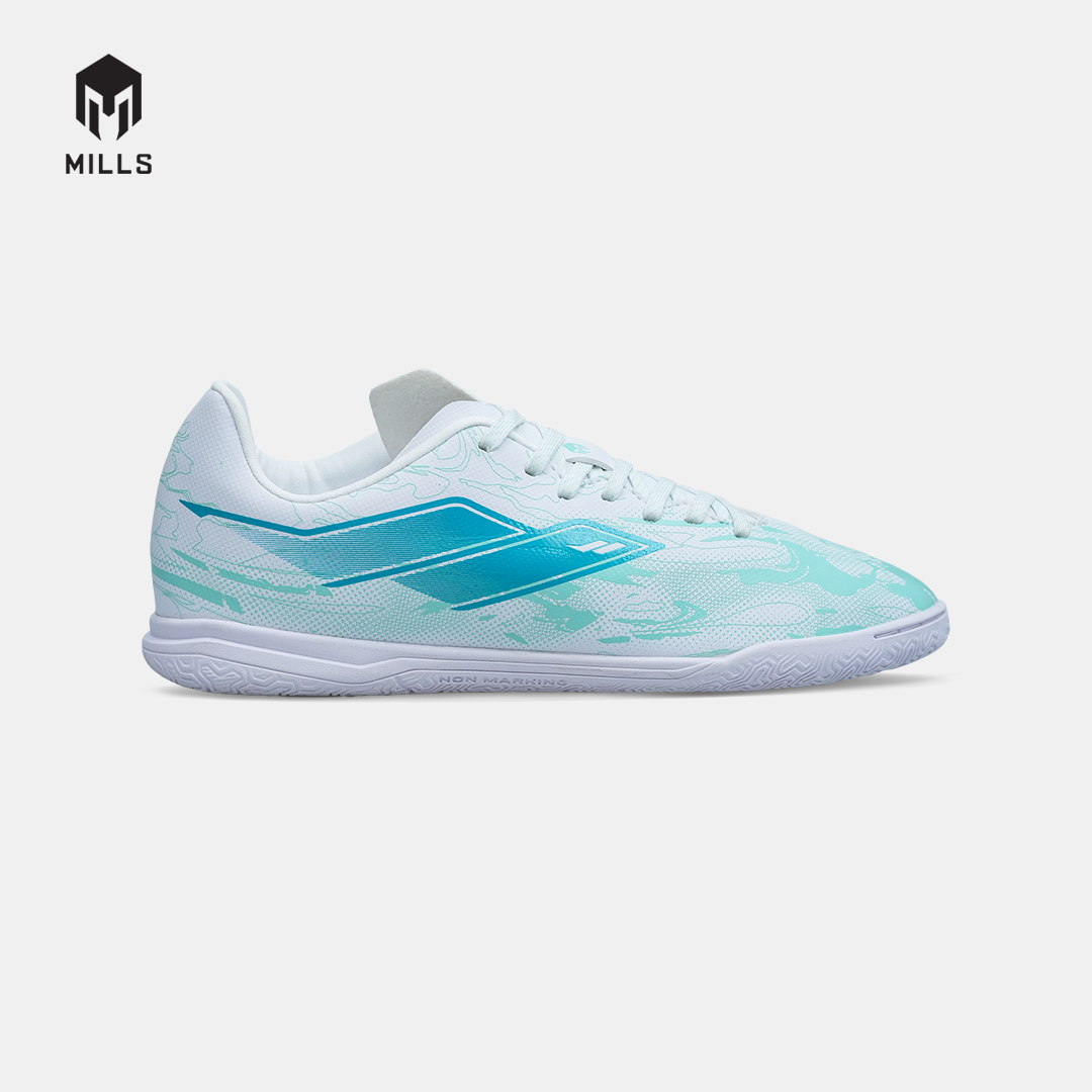 MILLS SEPATU FUTSAL NOUVA IN JR WHITE/MISTY.TEAL 9808801