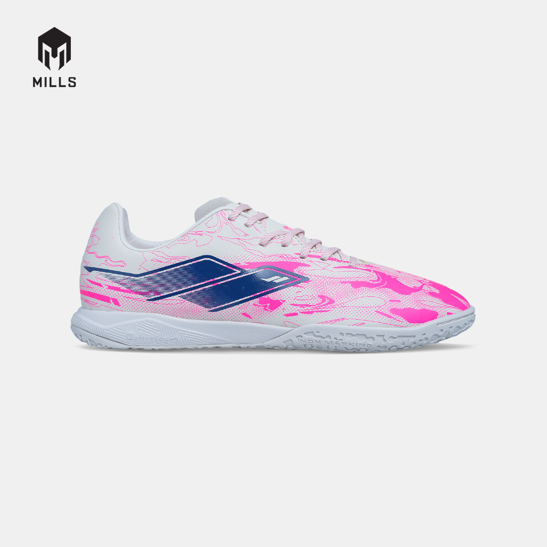 MILLS SEPATU FUTSAL NOUVA IN OFF.WHITE/ELECTRIC.PINK 9408802