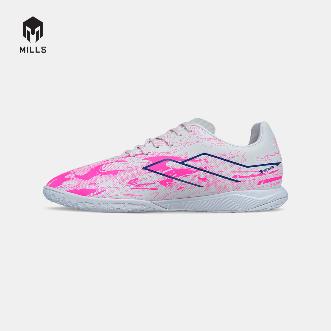 MILLS SEPATU FUTSAL NOUVA IN OFF.WHITE/ELECTRIC.PINK 9408802