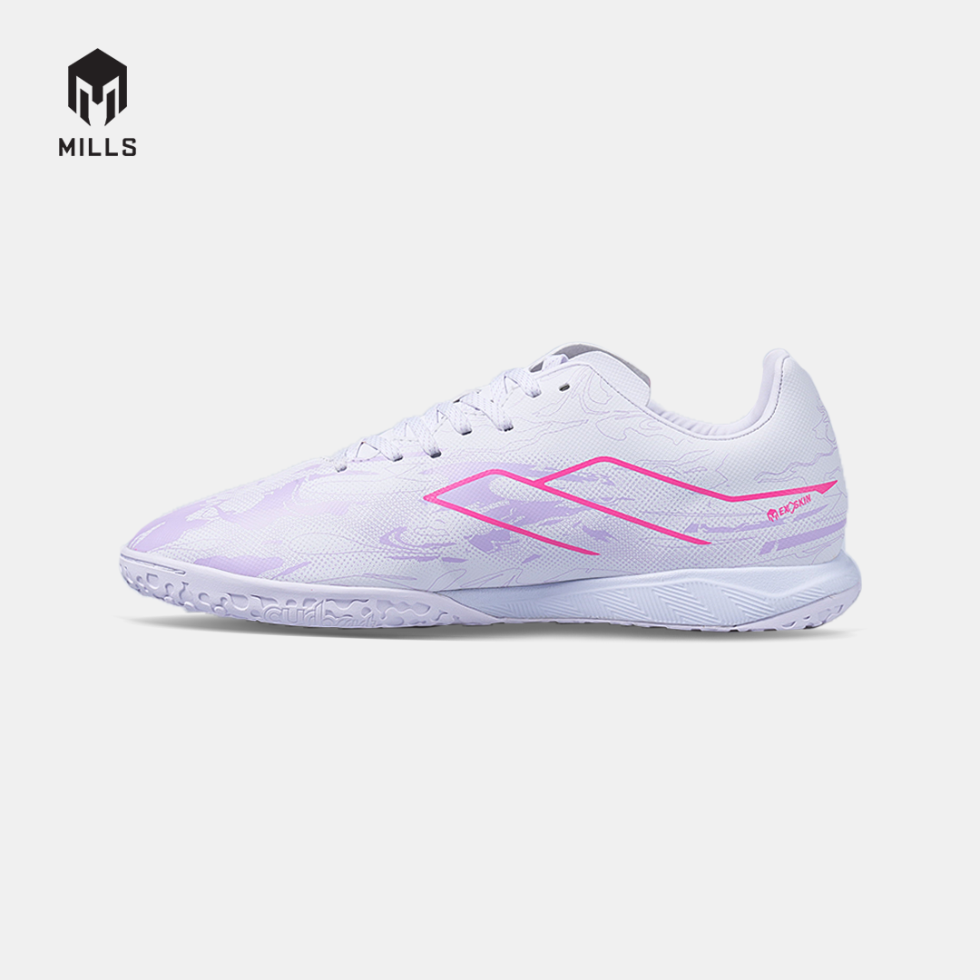 MILLS SEPATU FUTSAL NOUVA IN WHITE/LAVENDER 9408804