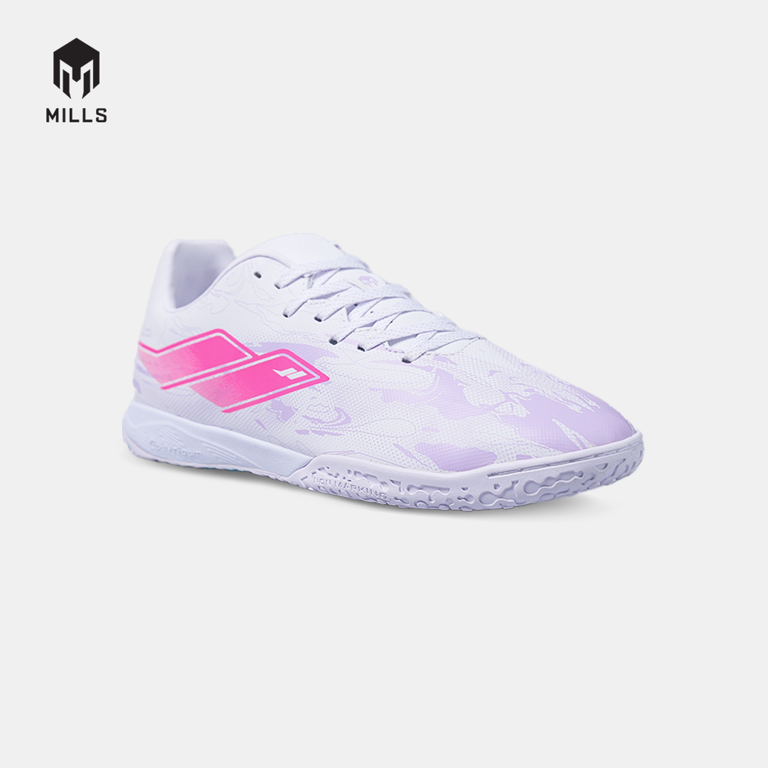 MILLS SEPATU FUTSAL NOUVA IN WHITE/LAVENDER 9408804