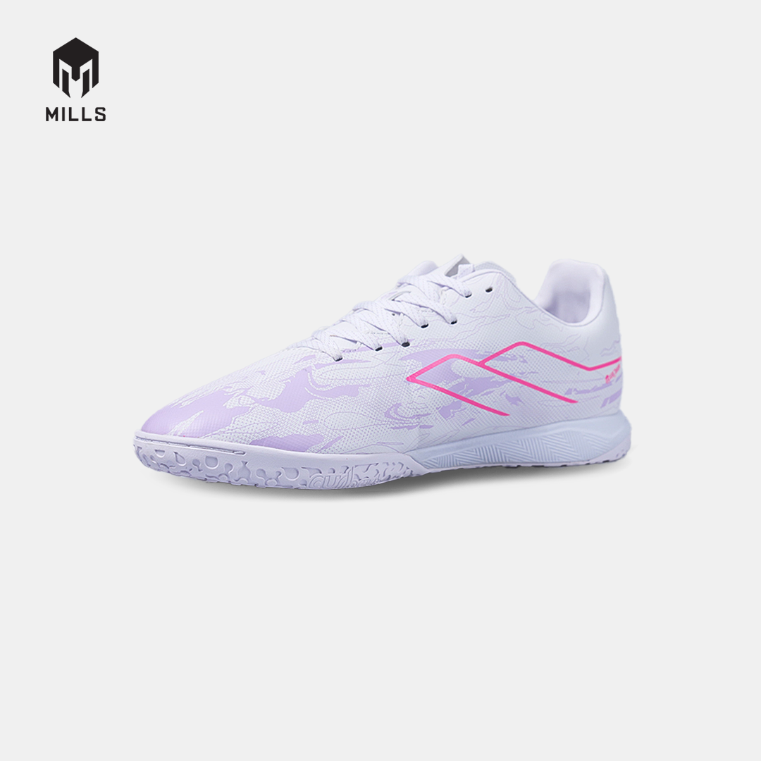 MILLS SEPATU FUTSAL NOUVA IN WHITE/LAVENDER 9408804