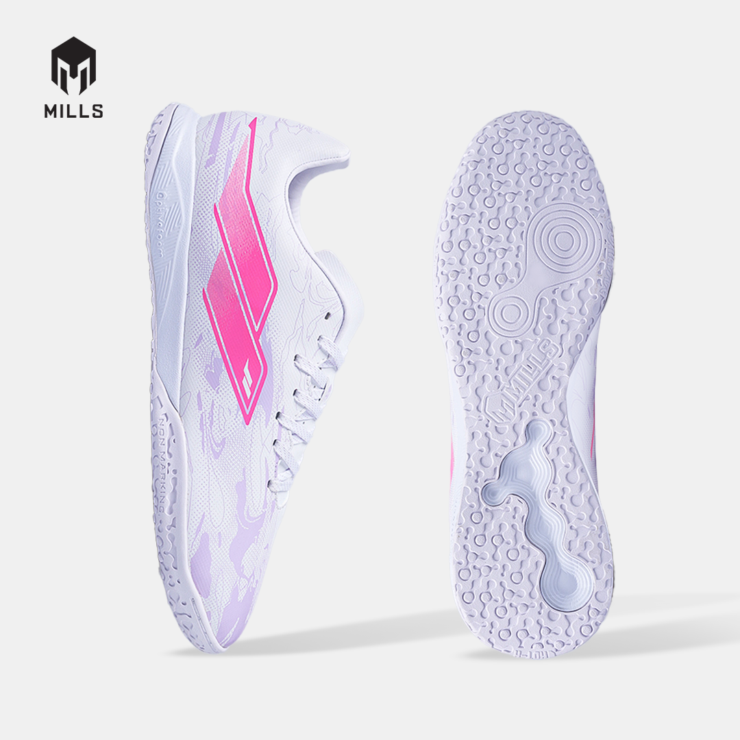 MILLS SEPATU FUTSAL NOUVA IN WHITE/LAVENDER 9408804