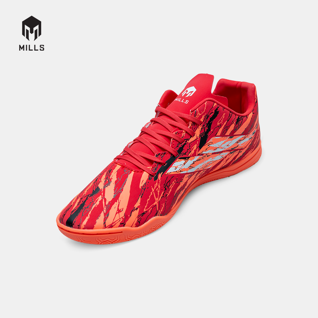 MILLS SEPATU FUTSAL SPYRO IN CORAL RED/RED/BLACK 9805803