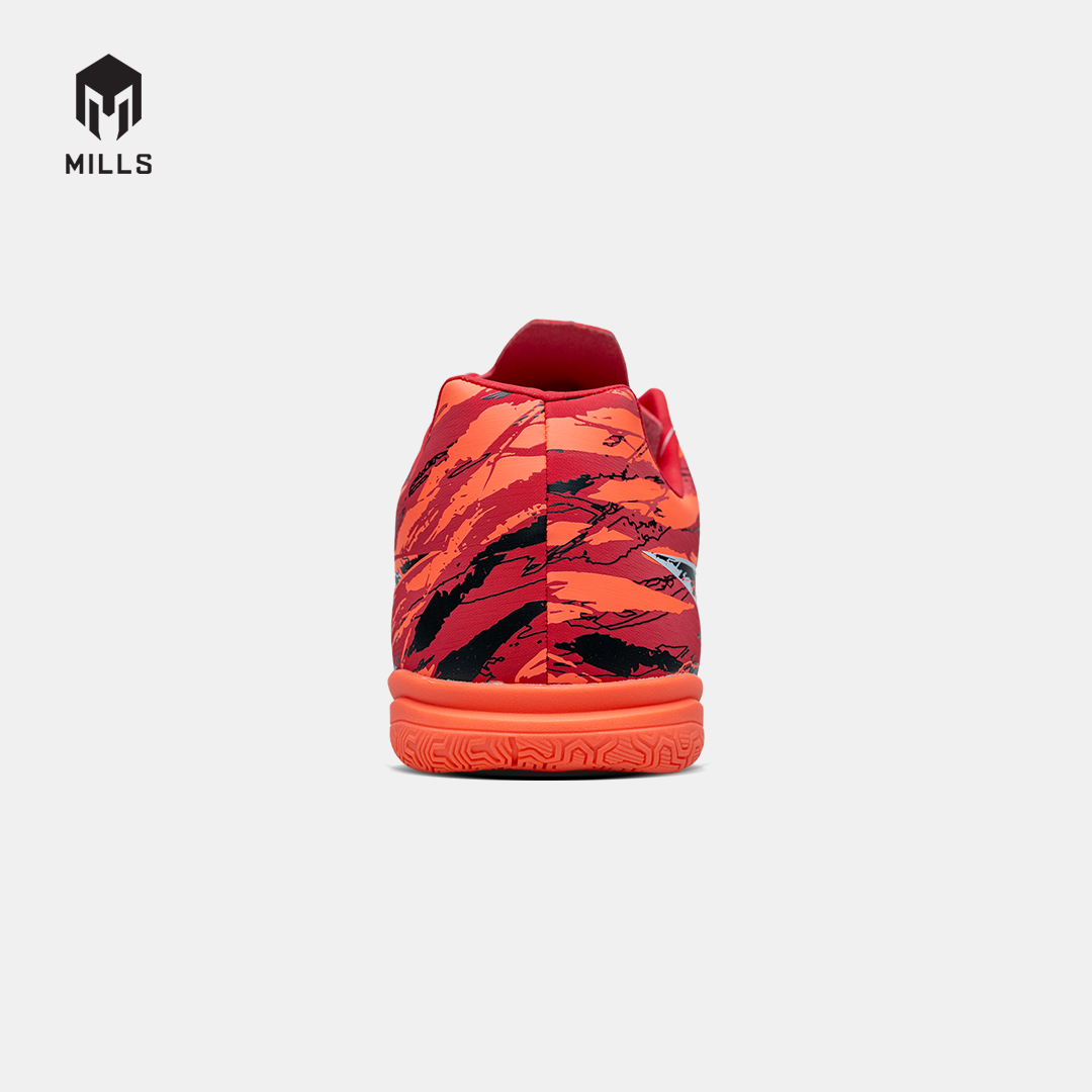 MILLS SEPATU FUTSAL SPYRO IN CORAL RED/RED/BLACK 9805803