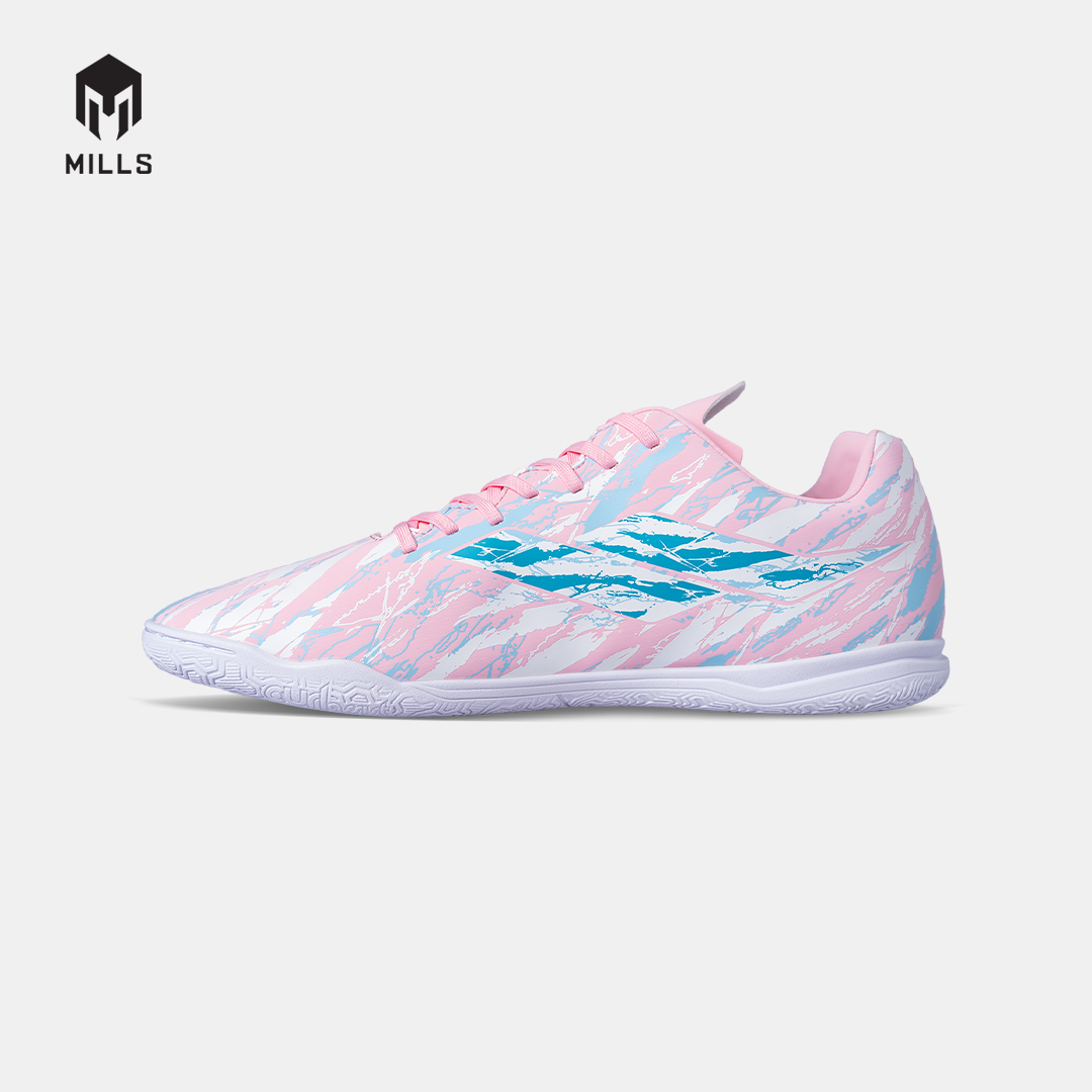 MILLS SEPATU FUTSAL SPYRO IN COTTON.PINK/WHITE/CYAN.BLUE 9407806