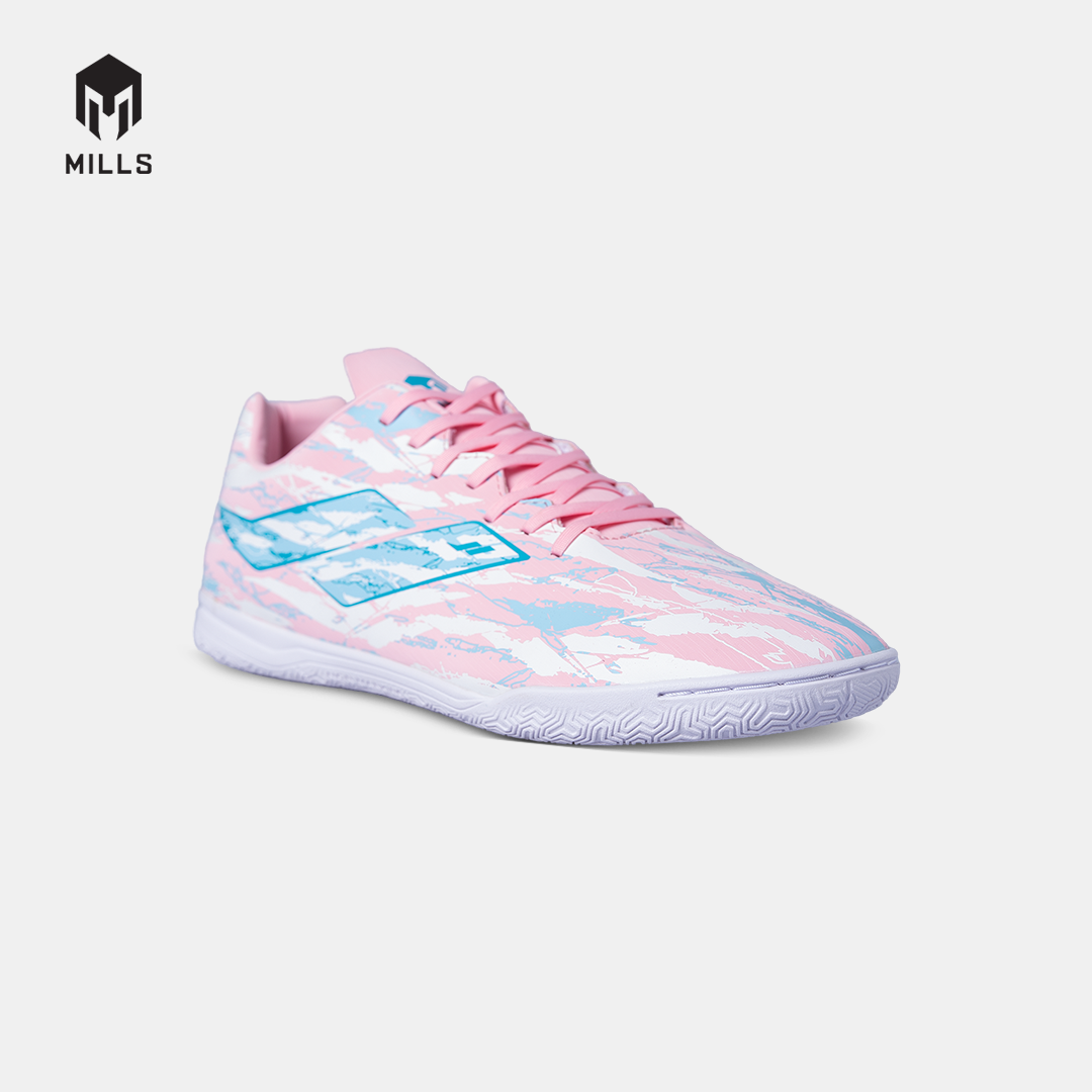 MILLS SEPATU FUTSAL SPYRO IN COTTON.PINK/WHITE/CYAN.BLUE 9407806