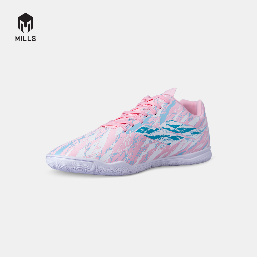 MILLS SEPATU FUTSAL SPYRO IN COTTON.PINK/WHITE/CYAN.BLUE 9407806