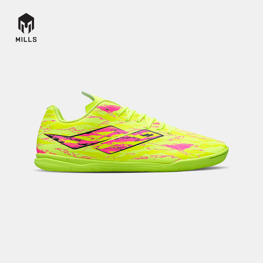 MILLS SEPATU FUTSAL SPYRO IN ELECTRIC LIME/LIME/PINK 9805804