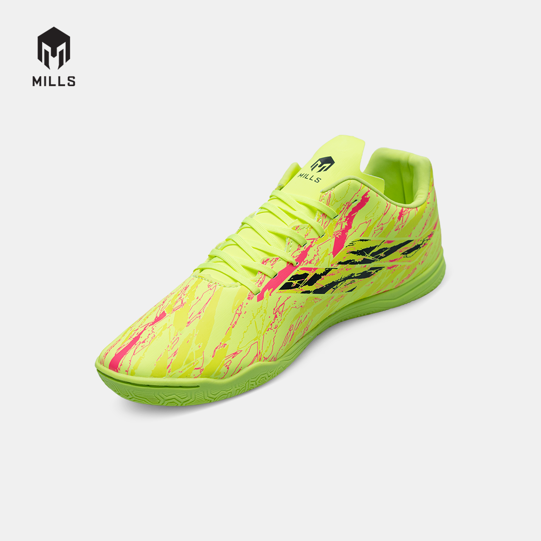MILLS SEPATU FUTSAL SPYRO IN ELECTRIC LIME/LIME/PINK 9805804