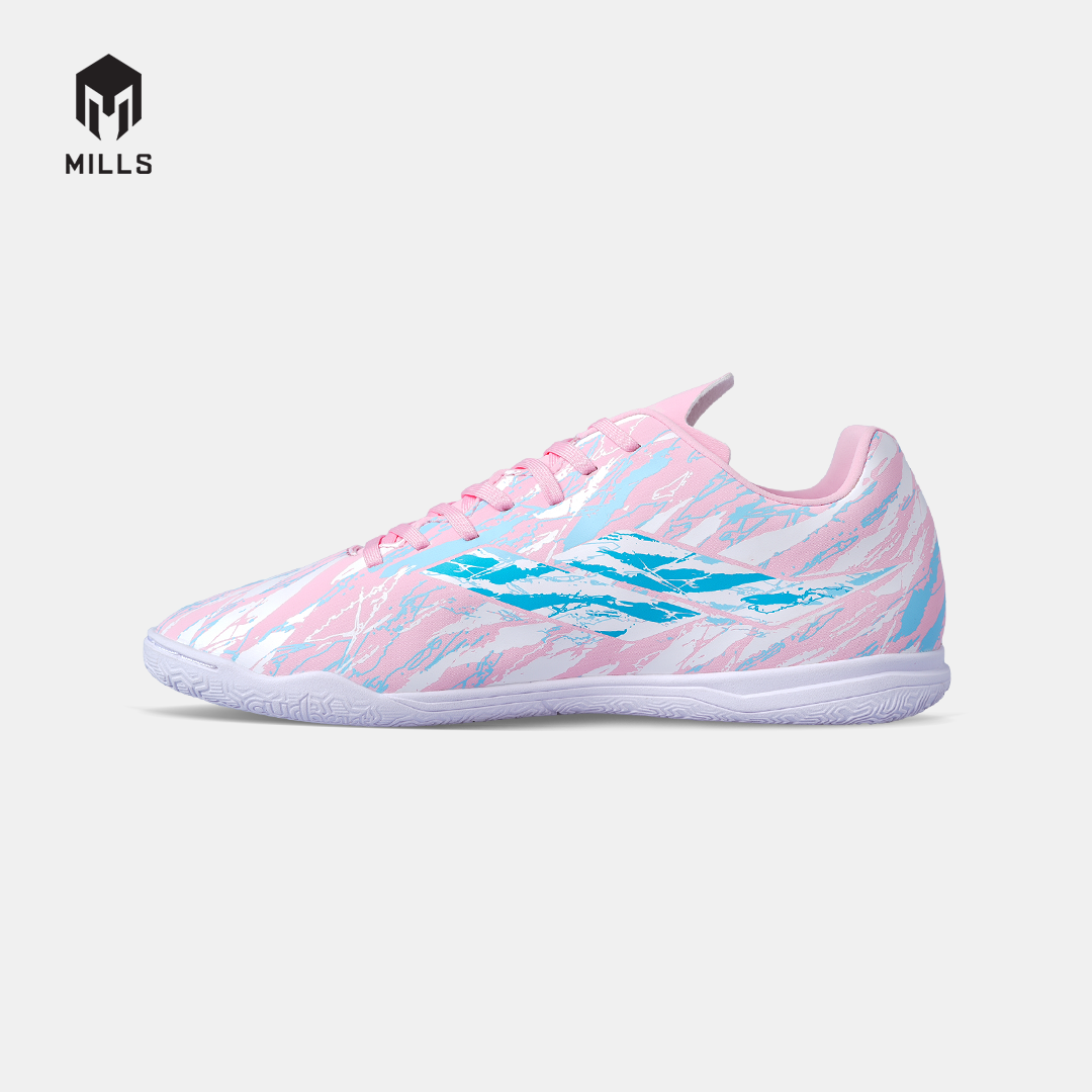 MILLS SEPATU FUTSAL SPYRO IN JR COTTON.PINK/WHITE/CYAN.BLUE 9807806