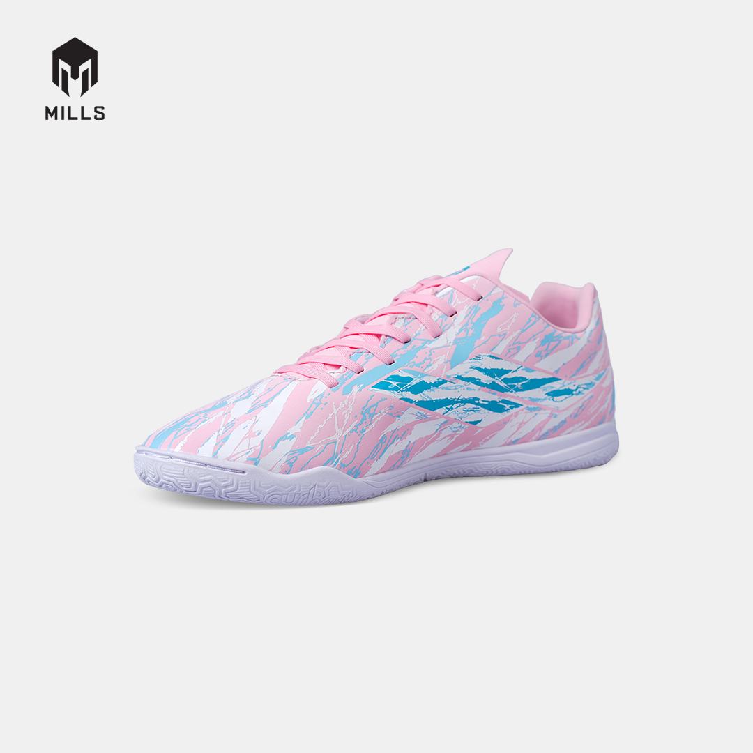 MILLS SEPATU FUTSAL SPYRO IN JR COTTON.PINK/WHITE/CYAN.BLUE 9807806