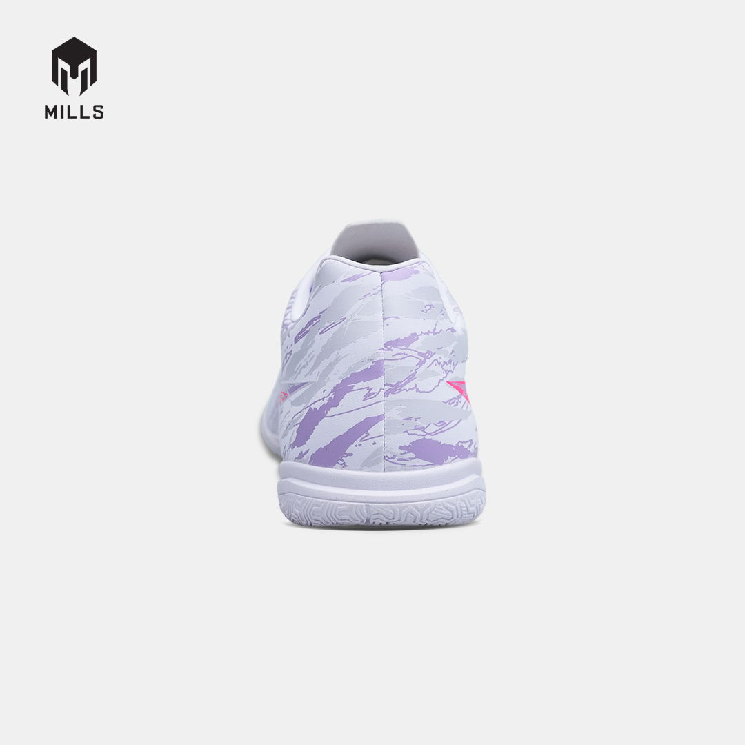 MILLS SEPATU FUTSAL SPYRO IN JR WHITE/LAVENDER/HOT.PINK 9807805