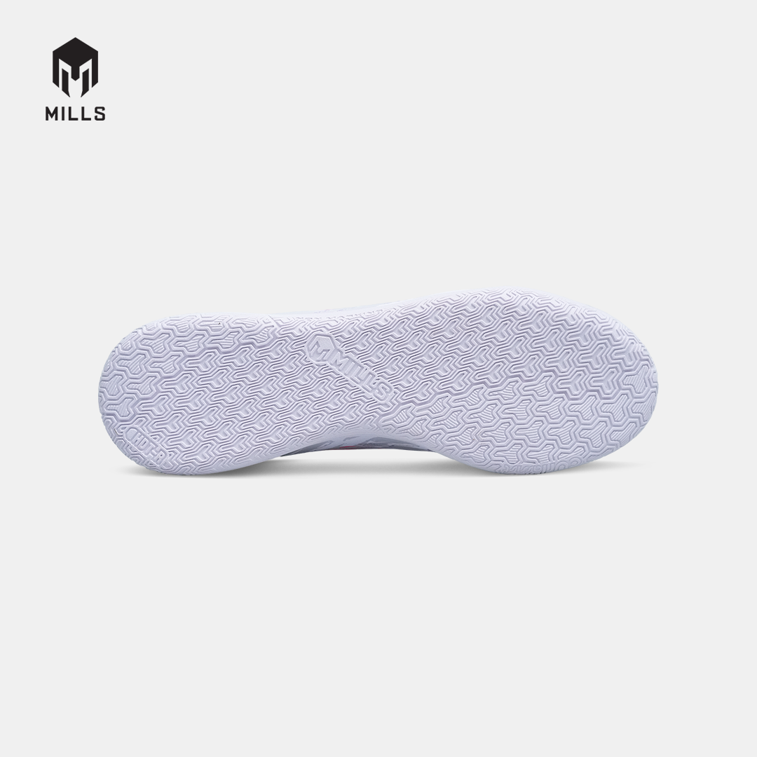 MILLS SEPATU FUTSAL SPYRO IN JR WHITE/LAVENDER/HOT.PINK 9807805