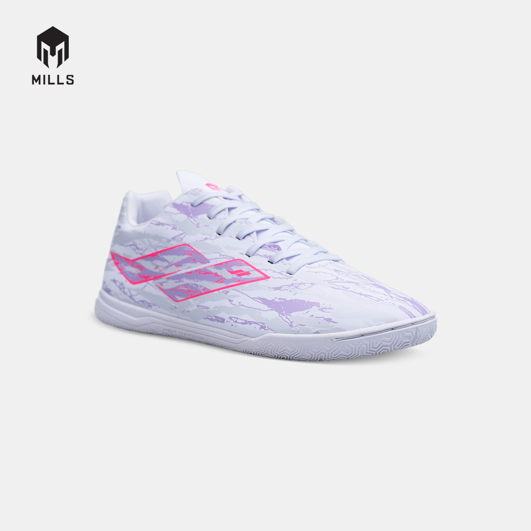 MILLS SEPATU FUTSAL SPYRO IN JR WHITE/LAVENDER/HOT.PINK 9807805
