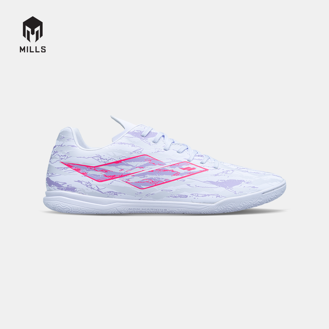 MILLS SEPATU FUTSAL SPYRO IN WHITE/LAVENDER/HOT.PINK 9407805