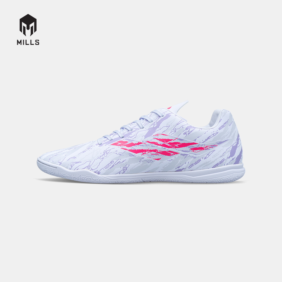 MILLS SEPATU FUTSAL SPYRO IN WHITE/LAVENDER/HOT.PINK 9407805