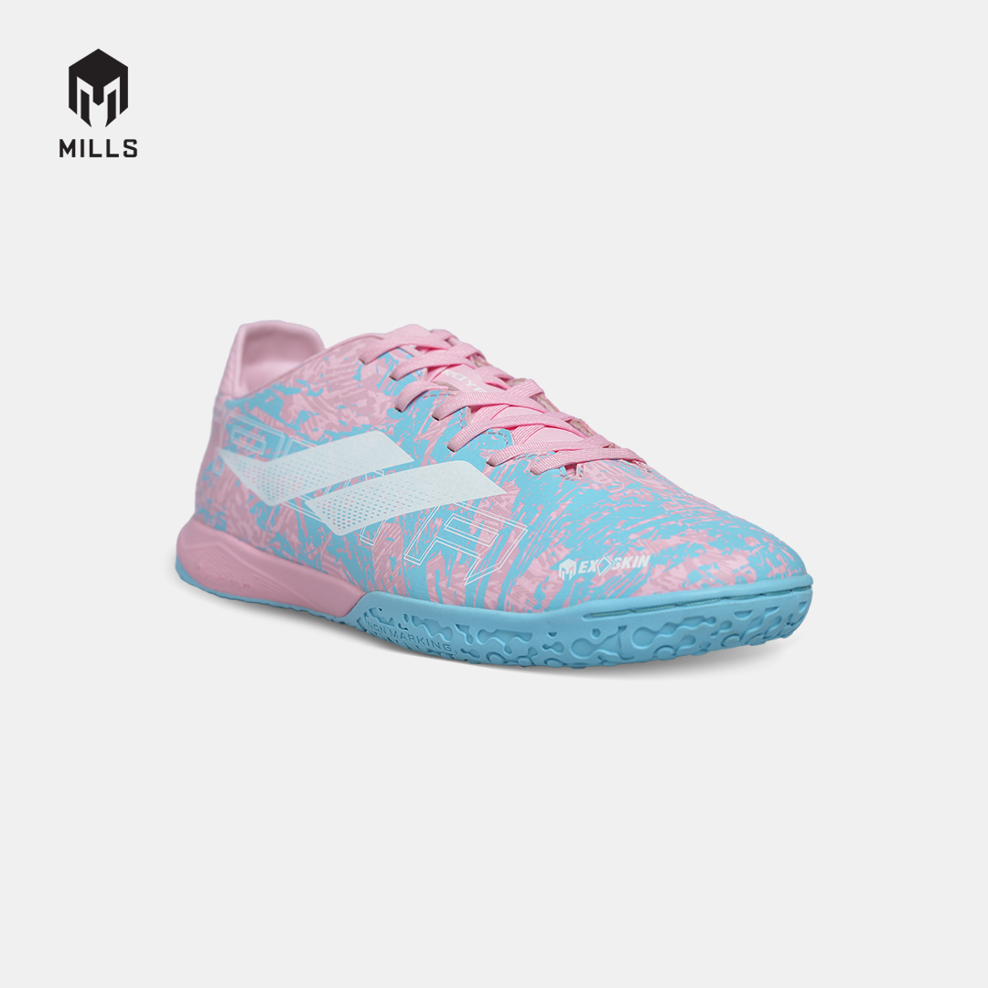 MILLS SEPATU FUTSAL TROYA 3.0 IN COTTON.PINK/AQUA.BLUE 9408702