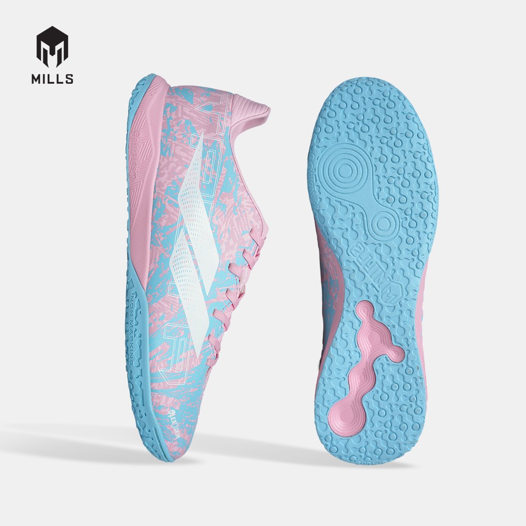MILLS SEPATU FUTSAL TROYA 3.0 IN COTTON.PINK/AQUA.BLUE 9408702