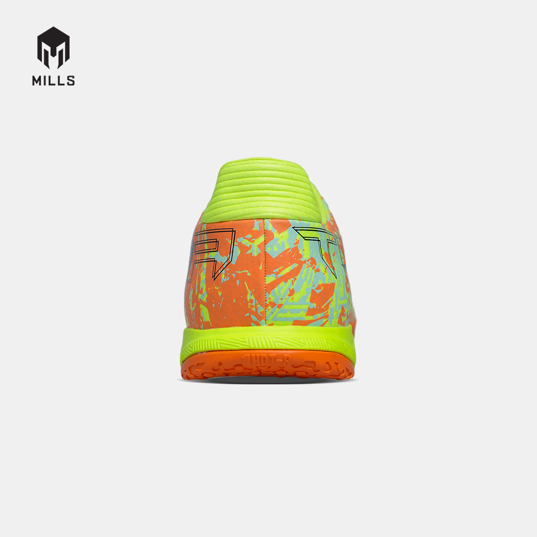 MILLS SEPATU FUTSAL TROYA 3.0 IN FRESH.ORANGE/LASER.LIME/BLACK 9408704