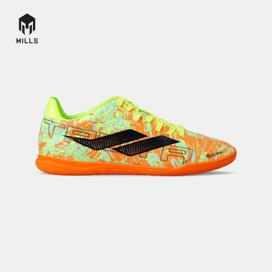 MILLS SEPATU FUTSAL TROYA 3.0 IN JR FRESH.ORANGE/LASER.LIME/BLACK 9808704
