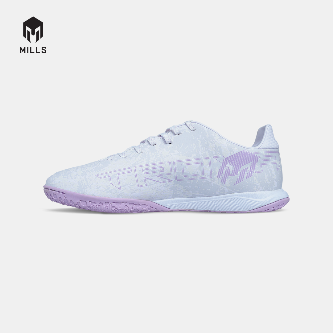 MILLS SEPATU FUTSAL TROYA 3.0 IN WHITE/LAVENDER 9408701