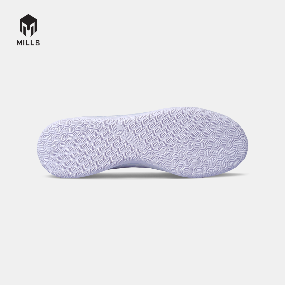 MILLS SEPATU FUTSAL TROYA 3.0 IN JR WHITE/LAVENDER 9808701