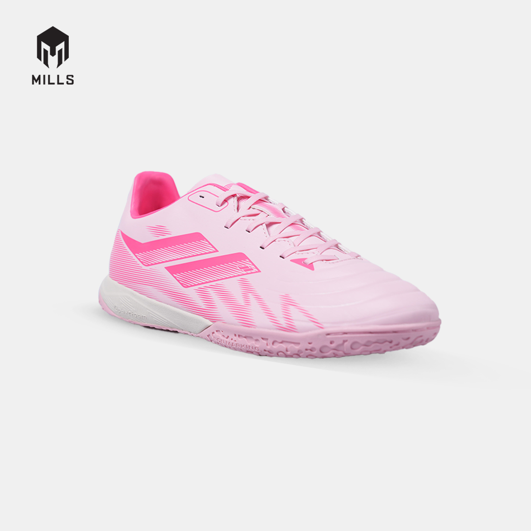 MILLS SEPATU FUTSAL VIRTUO IN COTTON PINK/HOT PINK/OFF WHITE 9410202
