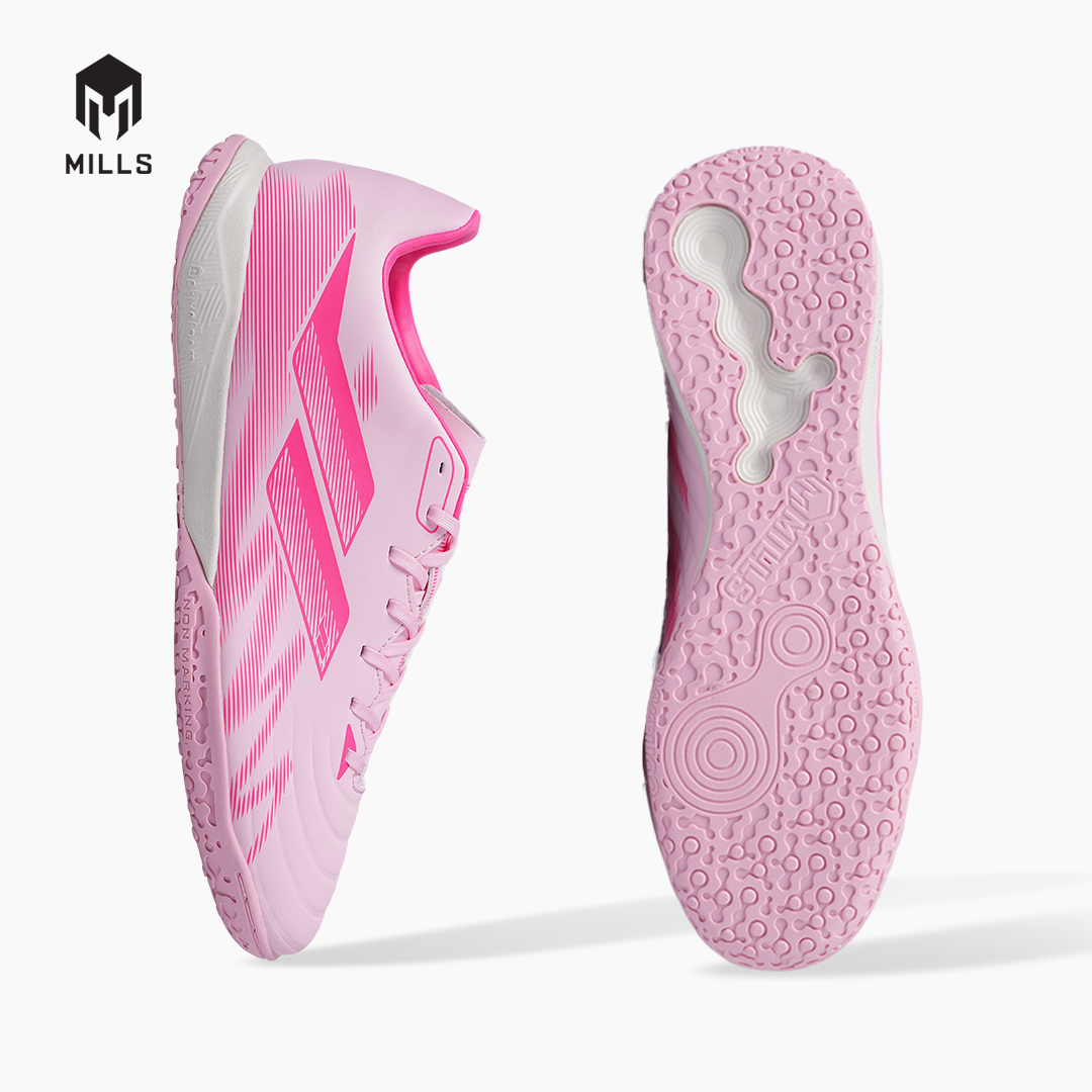 MILLS SEPATU FUTSAL VIRTUO IN COTTON PINK/HOT PINK/OFF WHITE 9410202