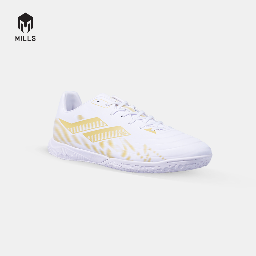 MILLS SEPATU FUTSAL VIRTUO IN WHITE/GOLD 9410201