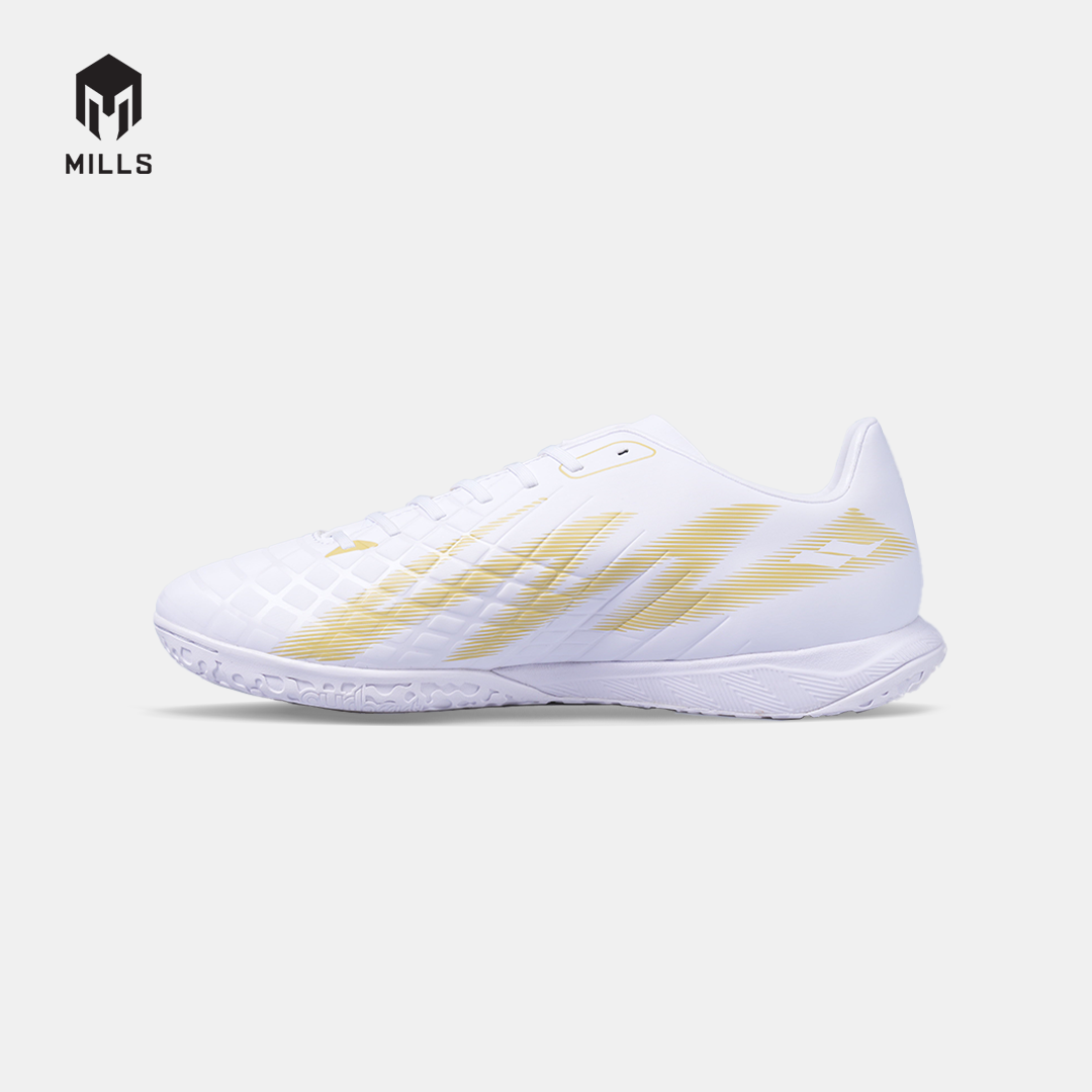 MILLS SEPATU FUTSAL VIRTUO IN WHITE/GOLD 9410201